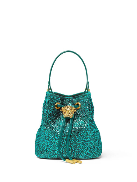 Versace La Medusa Mini Bucket Bag - Green 