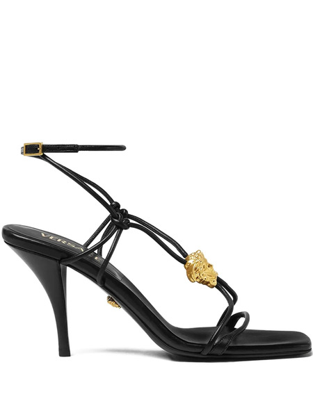  Versace La Medusa Sandals - Black 