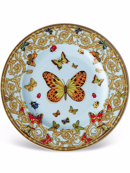  Versace Le Jardin De Versace Plate (18 Cm) - White 