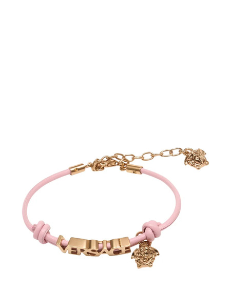 Versace Leather Bracelet - Gold 