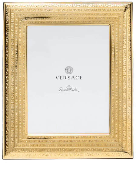  Versace Logo-debossed Photo Frame (15x20cm) - Gold 