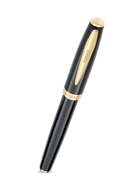  Versace Logo-engraved Pen - Black 