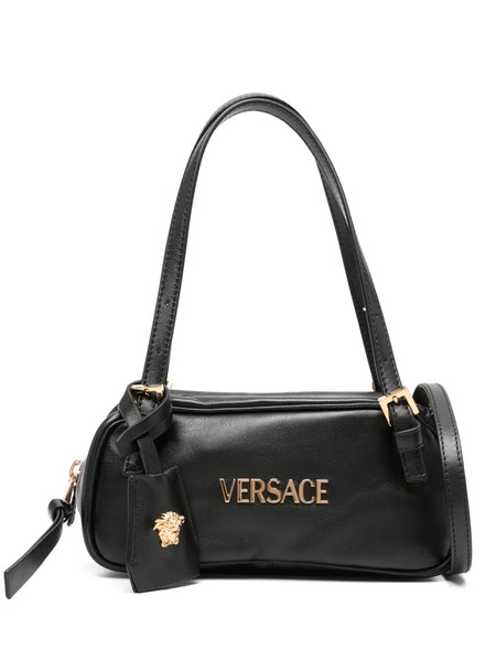  Versace Logo-plaque Mini Bag - Black 