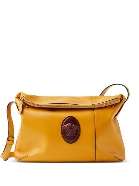  Versace Lou Nappa Shoulder Bag - Yellow 