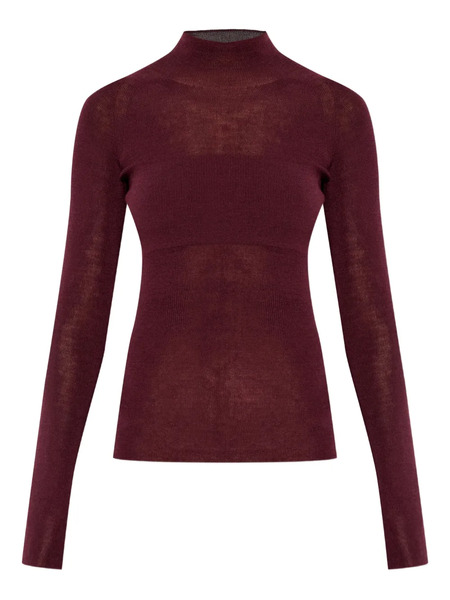  Versace Medusa-appliqué Sweater - Red 