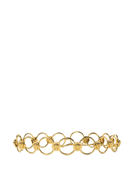  Versace Medusa Chain Belt - Gold 