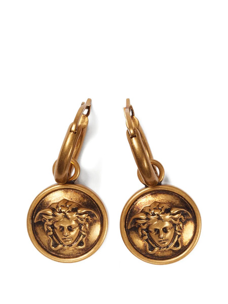  Versace Medusa Earrings - Gold 