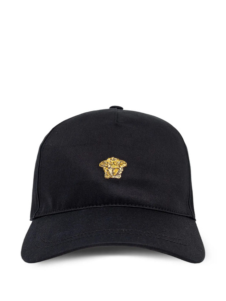  Versace Medusa-embroidered Baseball Cap - Black 
