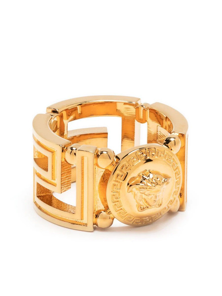  Versace Medusa Greca Ring - Gold 