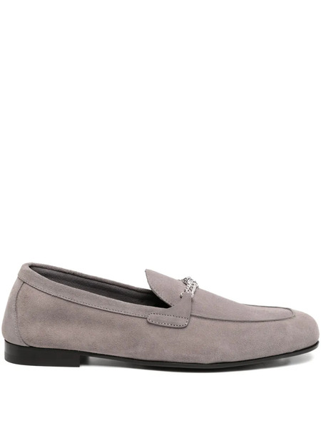  Versace Medusa Loafers - Grey 