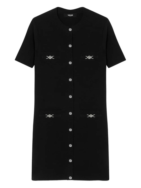 Versace Medusa Mini Dress - Black 