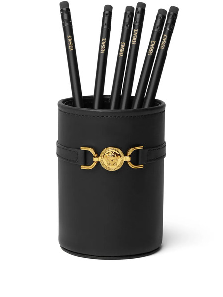  Versace Medusa '95 Pencil Holder Set - Black 