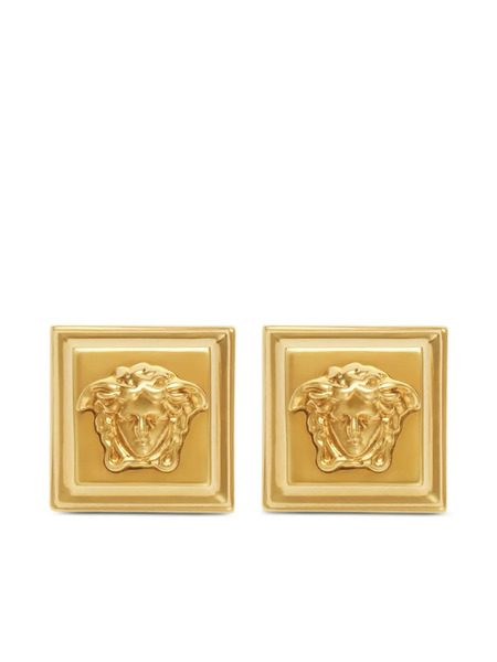  Versace Medusa Square Earrings - Gold 