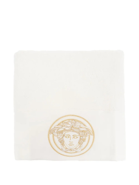  Versace Medusa Towel - White 