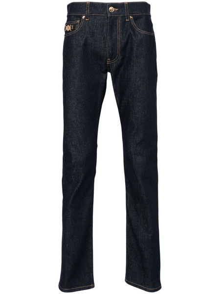  Versace Mid-rise Slim-fit Jeans - Blue 