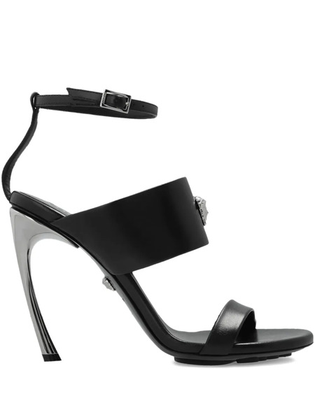  Versace 85mm Pincer Sandals - Black 