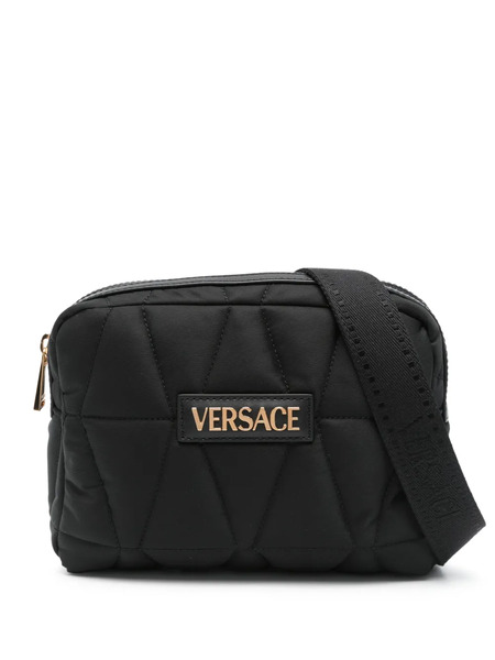  Versace Myth Quilted Belt Bag - Black 
