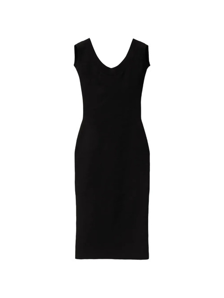  Versace Open-back Midi Dress - Black 