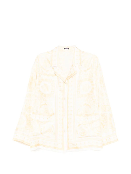  Versace Patterned Blouses - Neutrals 