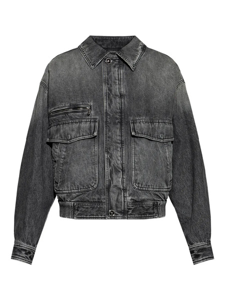  Versace Pocket Zip Jacket - Grey 
