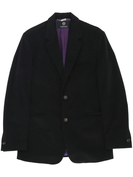  Versace Pre-owned 1990s Cashmere Blazer - Black 