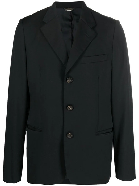 Versace Pre-owned Stepped Lapels Blazer - Black 