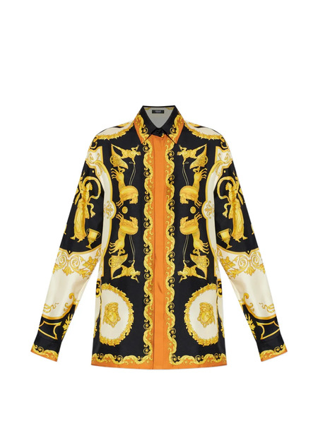  Versace Printed Shirt - Black 