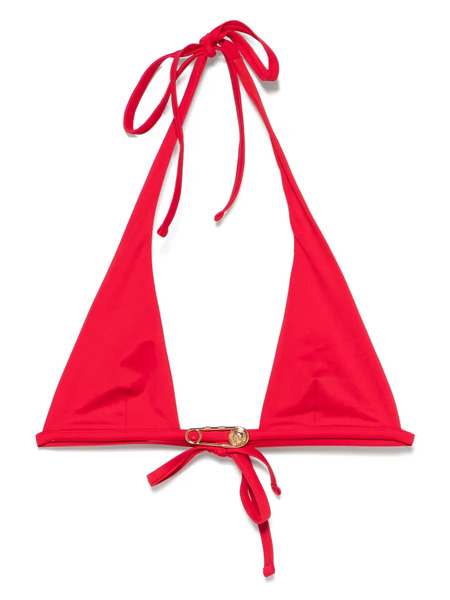  Versace Safety Pin Bikini Top - Red 