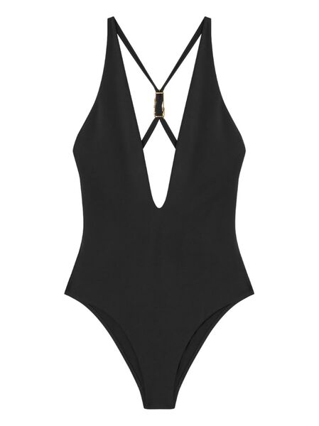 Versace Safety Pin Swimsuit - 1b000 
