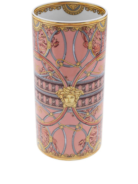  Versace Scala Del Palazzo Vase - Pink 