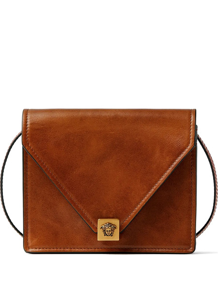  Versace Severine Leather Mini Bag - Brown 