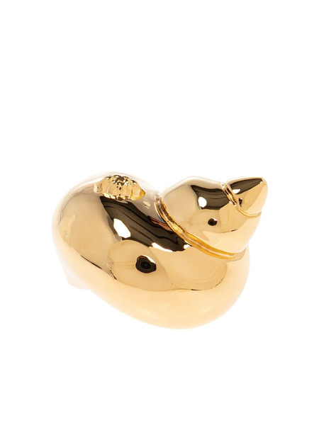  Versace Shell-motif Ring - Gold 