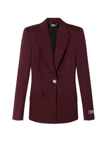  Versace Single-breasted Blazer - Red 