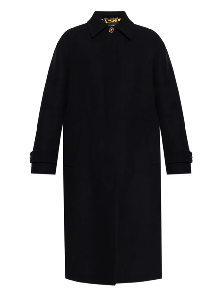  Versace Single-breasted Coat - Black 