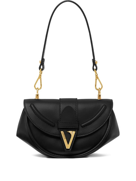  Versace Small Virtus Shoulder Bag - Black 