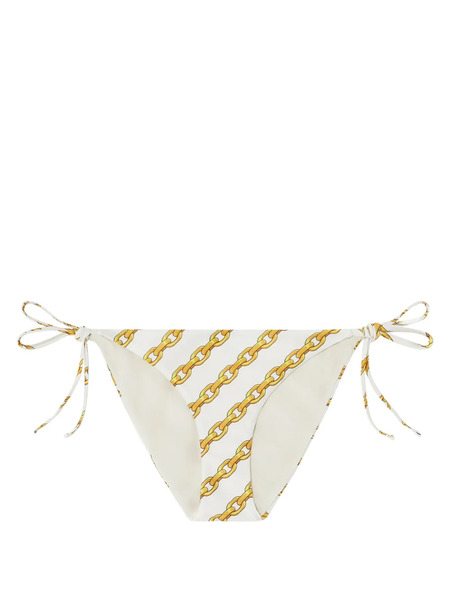  Versace Treasure Bikini Bottoms - White 