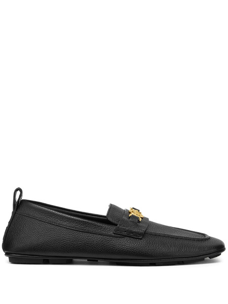 Versace Villa Driver Loafers - Black 