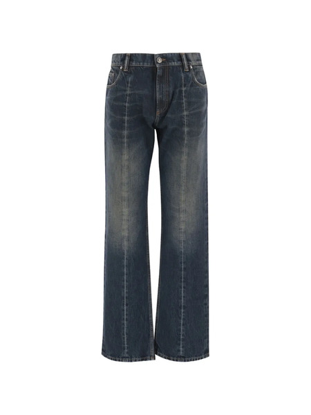  Versace Wide-leg Jeans - Blue 