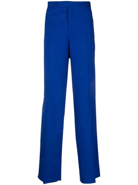  Versace Wide-leg Tailored Trousers - Blue 