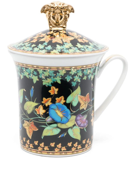  Versace X Rosenthal Gold Ivy Porcelain Mug 