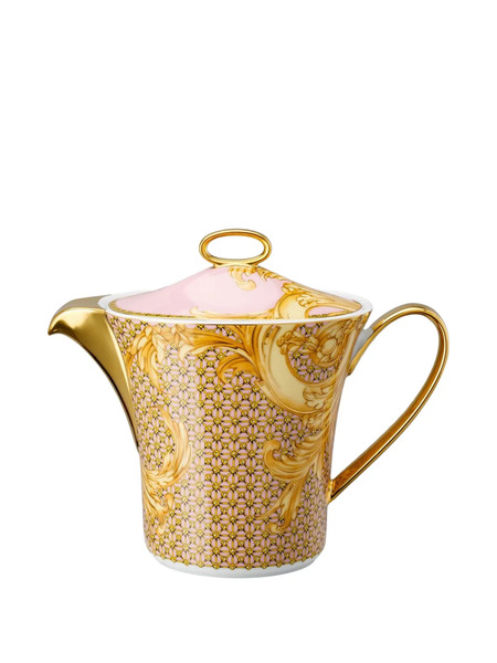  Versace X Rosenthal Les Rêves Byzantins Pattern Teapot - Gold 