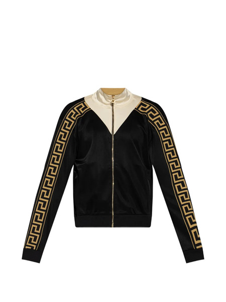  Versace Zip-up Sweatshirt - Black 