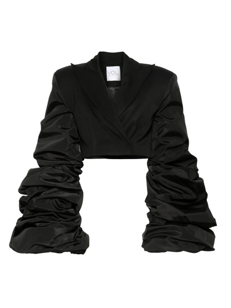  Vestiaire D'un Oiseau Libre Puffed-sleeve Jacket - Black 