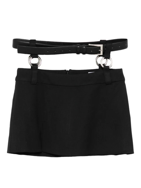  Vestiaire D'un Oiseau Libre Ring Mini Skirt - Black 