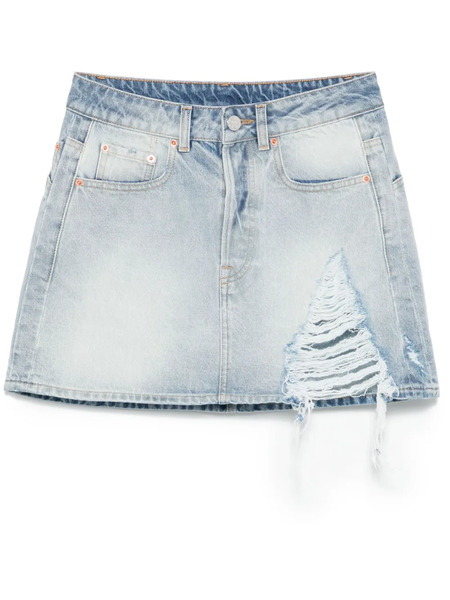  Vetements Denim Mini Skirt - Blue 