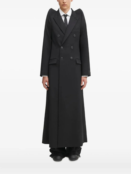  Vetements Double-breasted Coat - Black 