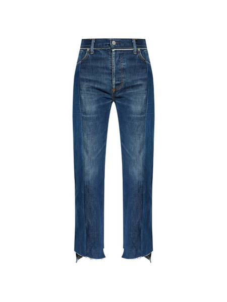  Vetements Frayed Jeans - Blue 