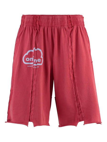  Vetements Jersey Shorts - Red 