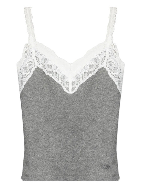  Vetements Laced Top - Grey 