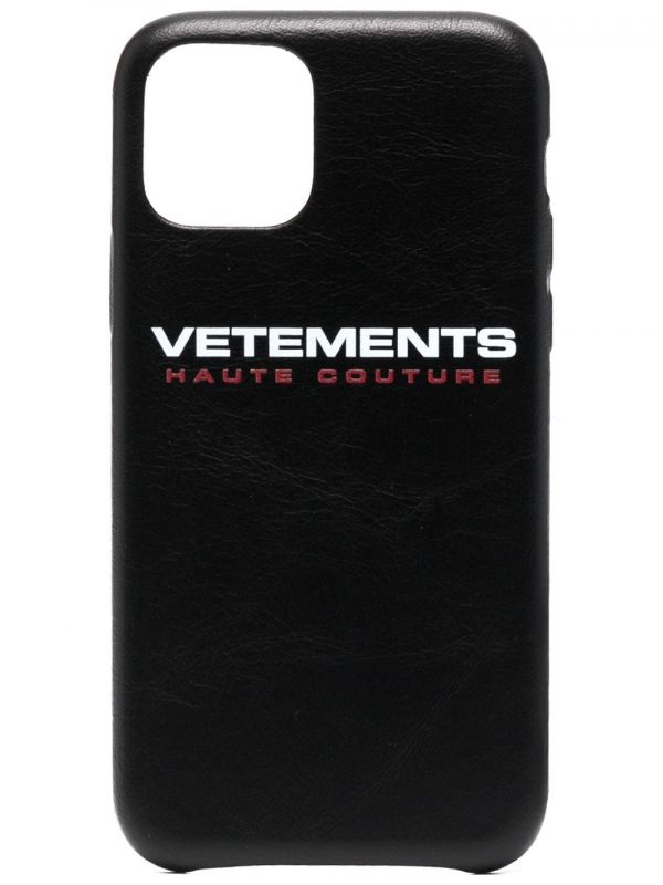  Vetements Logo-print Iphone 11 Pro - Black 